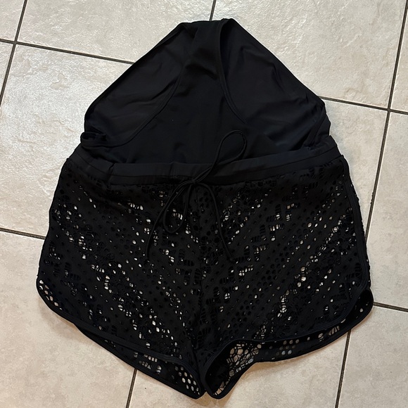 Swim shorts Black Lace Women's , Fully Lined - Picture 9 of 10